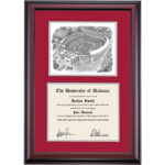 Alabama Premier Bryant–Denny Stadium Diploma Frame